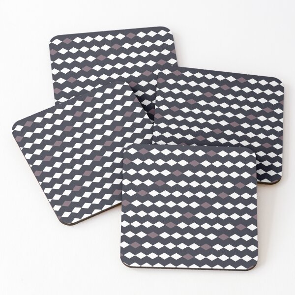 Item preview, Modern diamond pattern 3D effect designed and sold by Susanna Schorr.