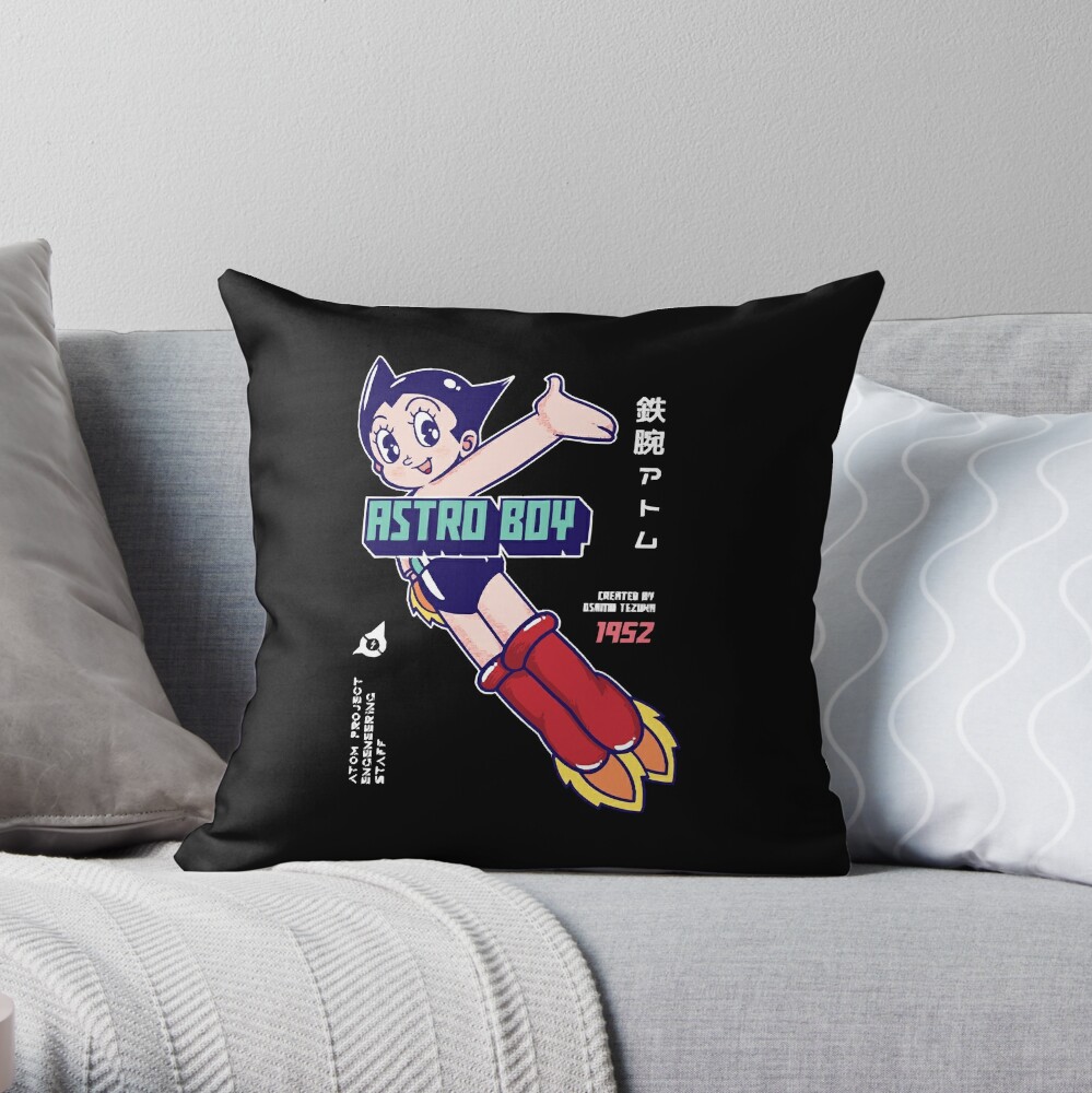 Buy Now astroboy mighty atom Throw Pillow by Danaija69 TP-KP5DFL8U