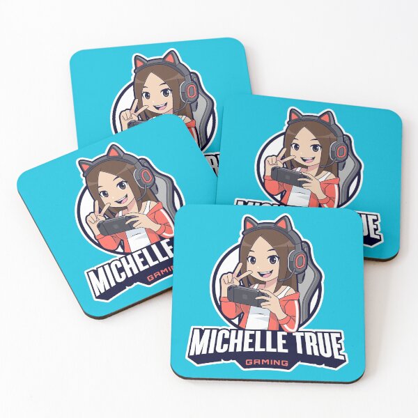 Item preview, Michelle True Gaming Kawaii Chibi Esport Gamer Girl Japanese Anime Video Game Logo designed and sold by michelletrue.