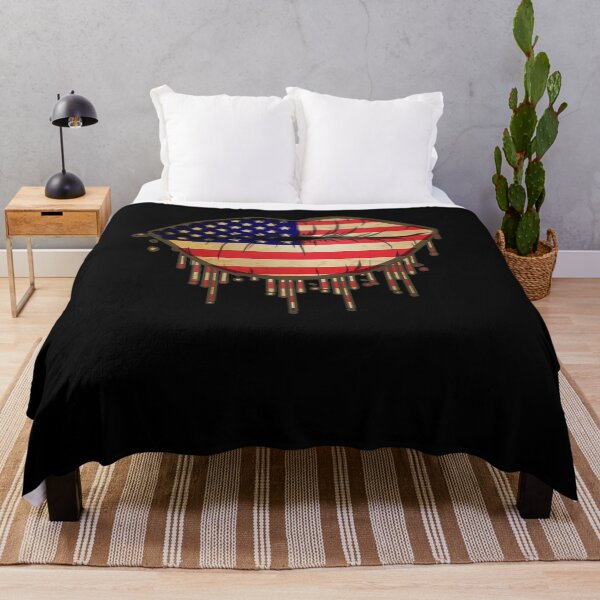 Item preview, US Flag Lips Independence Day 4th Of July designed and sold by BaseStore.