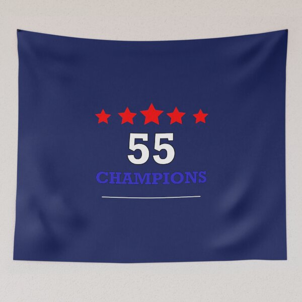 Item preview, Rangers 55 Champions Throw Over Cover designed and sold by CTTDesigns.