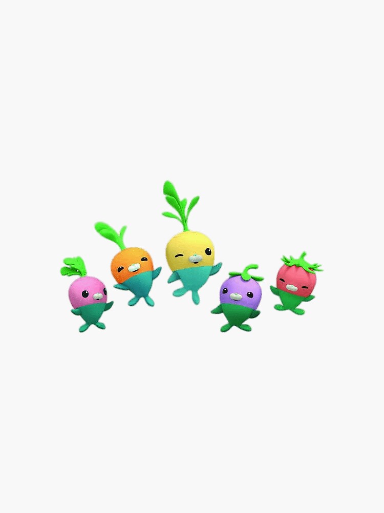 "Octonauts Turnips" Sticker by squigglebee Redbubble