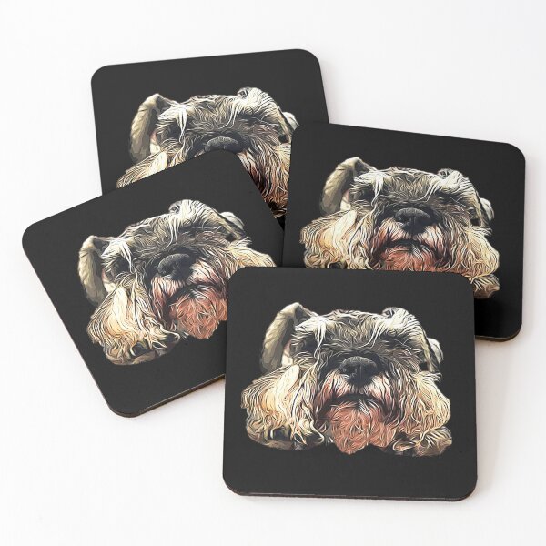 Artikelvorschau, Zwergschnauzer Sleepy Paws entworfen und verkauft von ElegantCat.