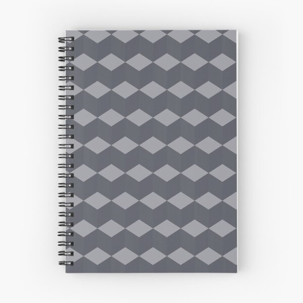 Item preview, Grey 3D cube pattern designed and sold by Susanna Schorr.