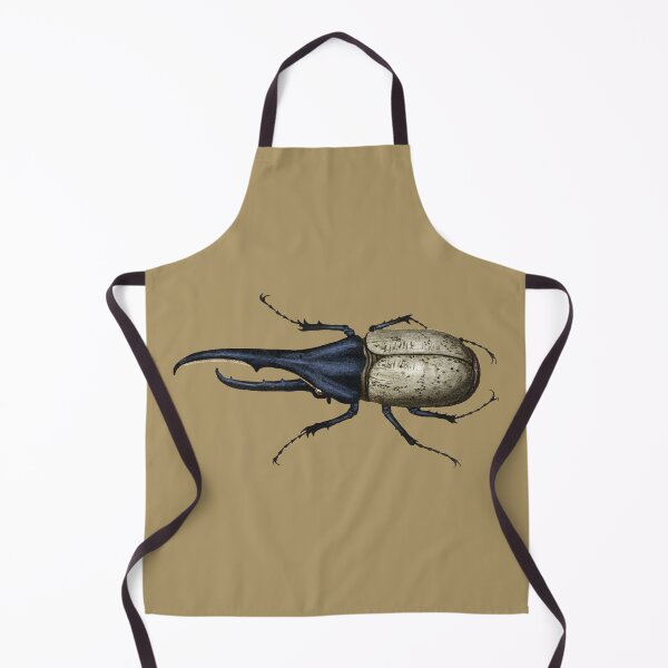 Item preview, Hercules Beetle, Antique Insect Illustration, Coleoptera, Dynastes hercules, Rhinoceros Beetle designed and sold by BeyondRecently.