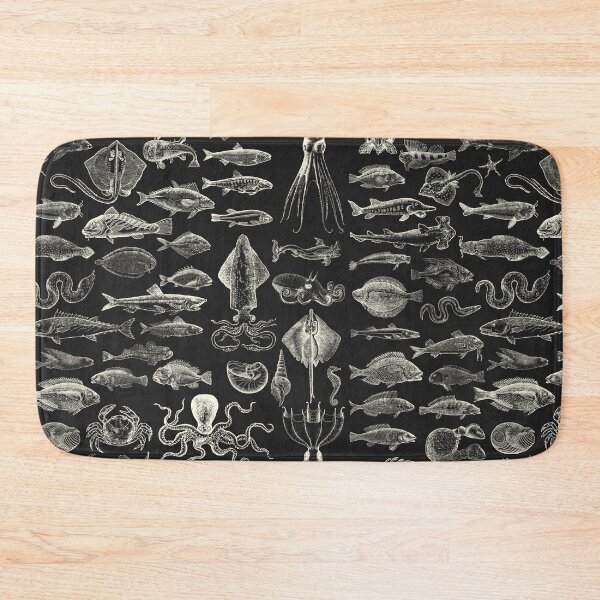 Item preview, Sea Creatures - white designed and sold by maxigold.