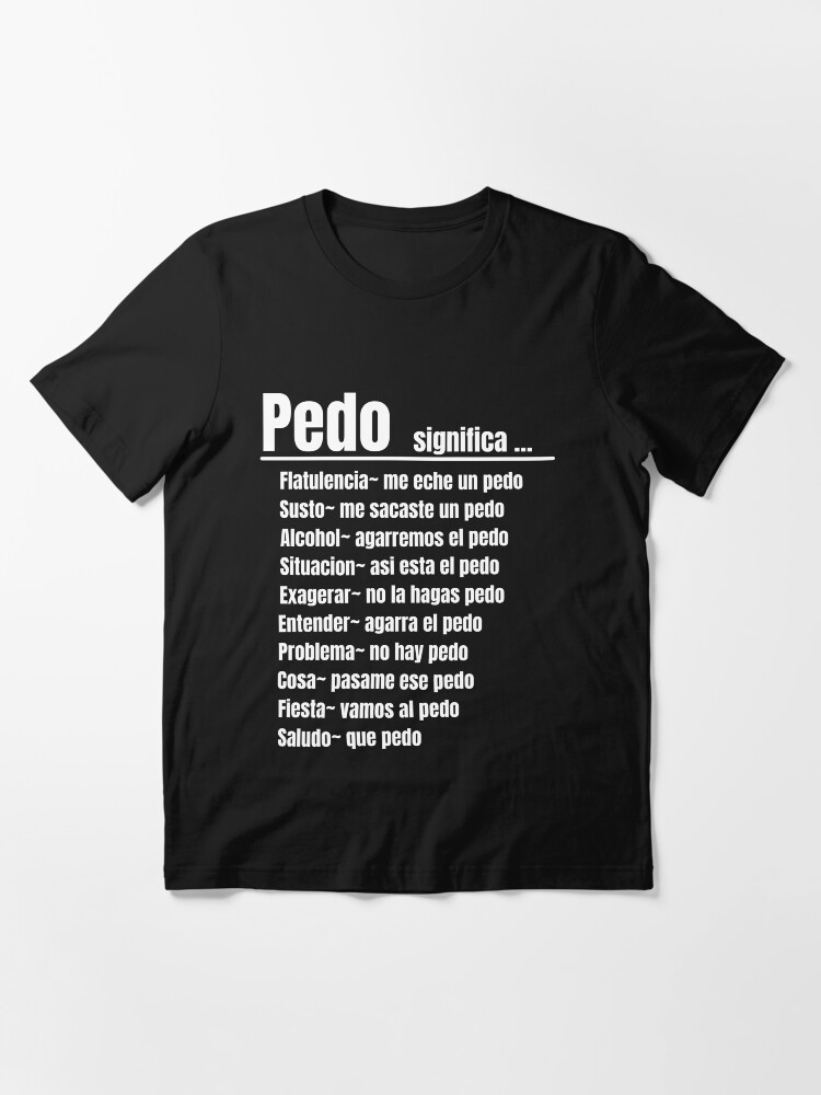 T shirt que significa en español sale