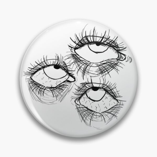 Item preview, Three Creepy Eyes designed and sold by mushy-ribs.