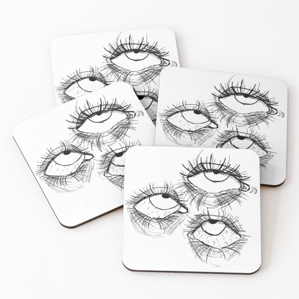 Item preview, Three Creepy Eyes designed and sold by mushy-ribs.