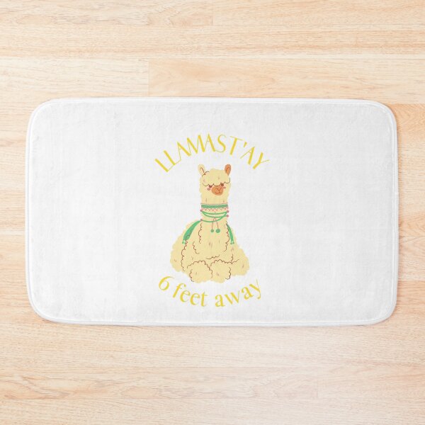 Item preview, Llamast'ay 6 feet way | llama drawing, social distancing  designed and sold by R-reflections.