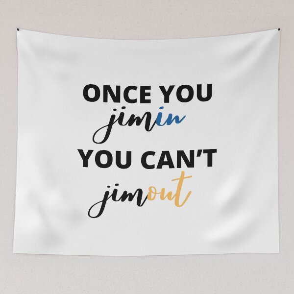 Item preview, Once You JimIN You Can’t JimOUT Design designed and sold by KpopOD.