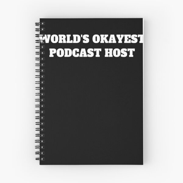 Item preview, Podcast host world's okayest podcaster designed and sold by Jeangel97.