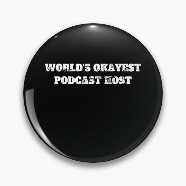 Item preview, Podcast host world's okayest podcaster Retro Vintage designed and sold by Jeangel97.