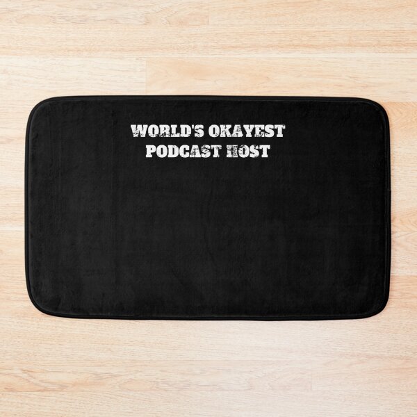 Item preview, Podcast host world's okayest podcaster Retro Vintage designed and sold by Jeangel97.