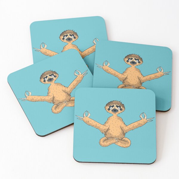 Item preview, Yoga Meditating Sloth designed and sold by Tai Chan.
