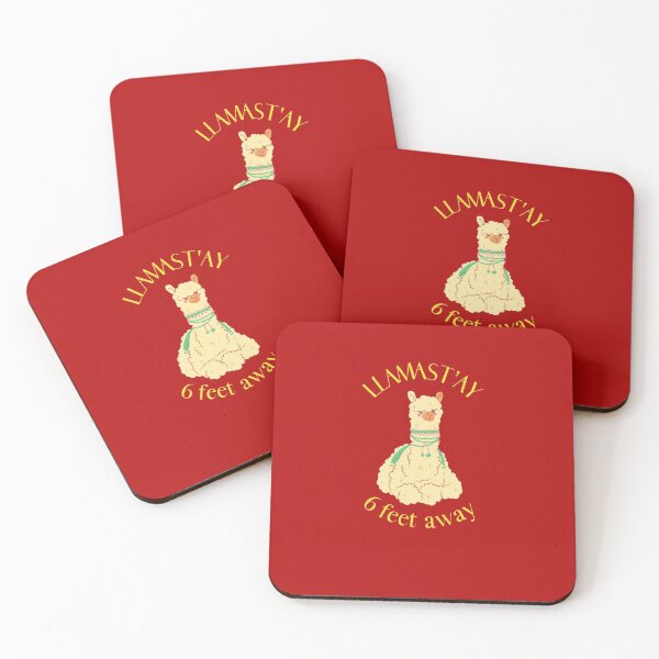 Item preview, Llamast'ay 6 feet way | llama drawing, social distancing  designed and sold by R-reflections.