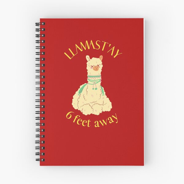 Item preview, Llamast'ay 6 feet way | llama drawing, social distancing  designed and sold by R-reflections.