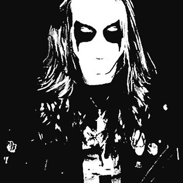 Artwork thumbnail, Mayhem Black Metal Dead Per Yngve Ohlin Essential T-Shirt by Debbieshopss