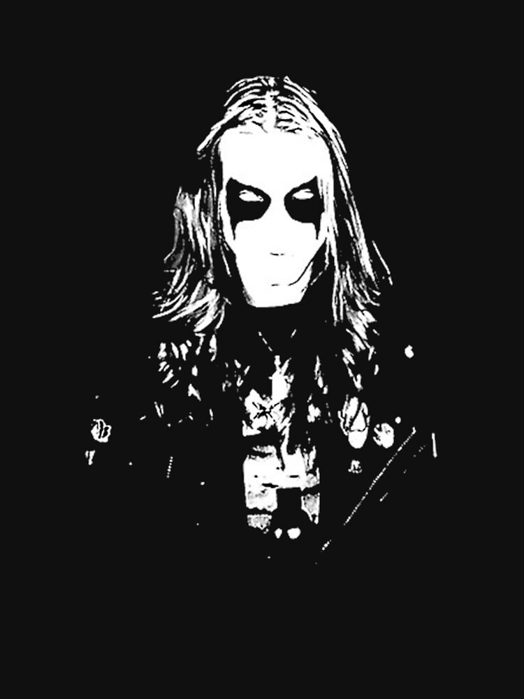 Thumbnail 3 of 3, Baseball ¾ Sleeve T-Shirt, Mayhem Black Metal Dead Per Yngve Ohlin Essential T-Shirt designed and sold by Debbieshopss.