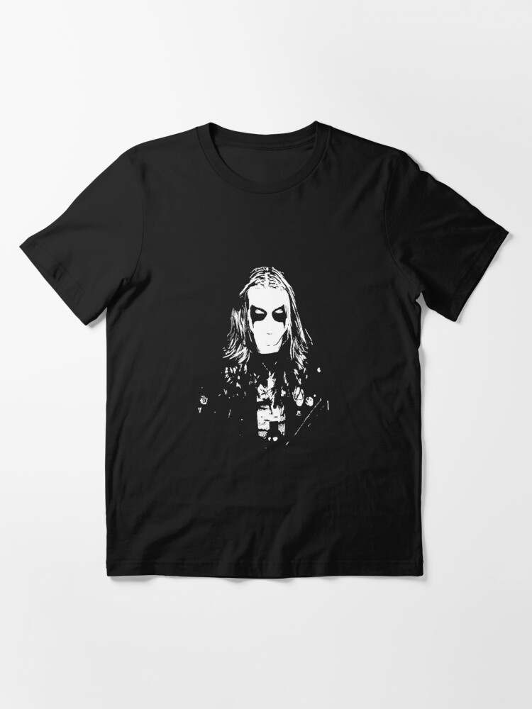 Thumbnail 3 of 7, Essential T-Shirt, Mayhem Black Metal Dead Per Yngve Ohlin Essential T-Shirt designed and sold by Debbieshopss.