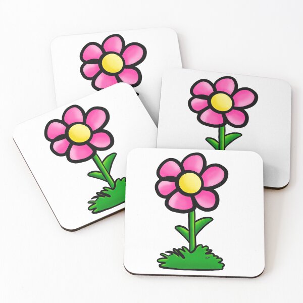 Artikelvorschau, Pinke Blume entworfen und verkauft von SierasART.