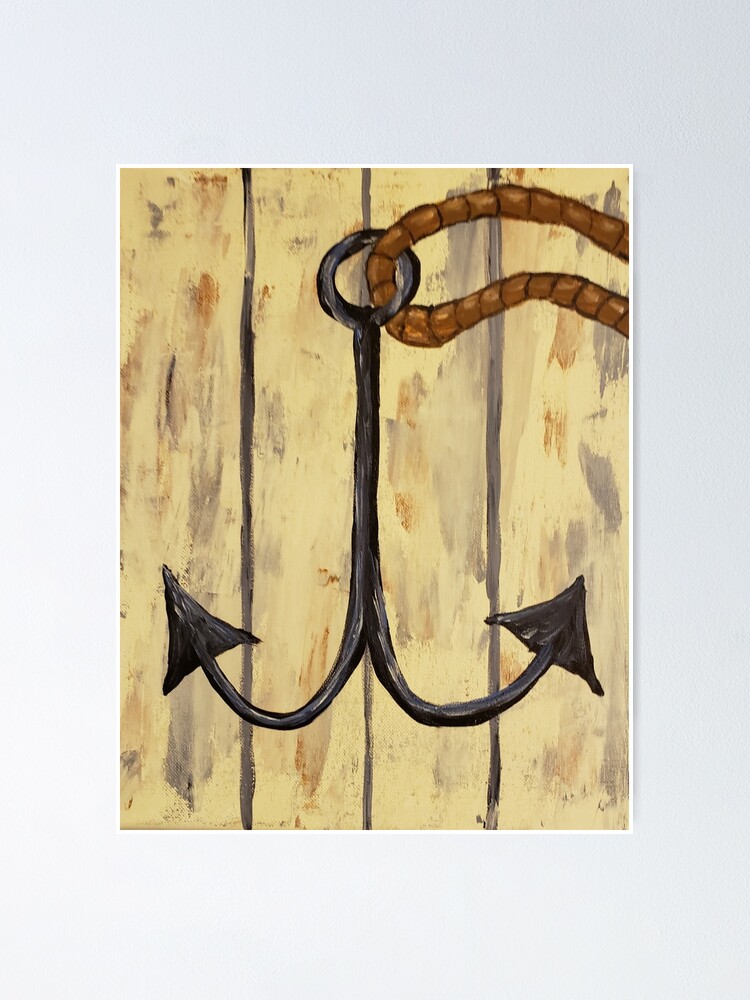 "Anchor away " Poster for Sale by Jkstrom68 Redbubble