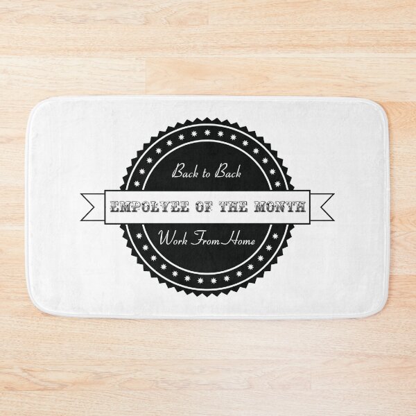 Item preview, Back To Back Work From Home Employee Of The Month designed and sold by keyword1.