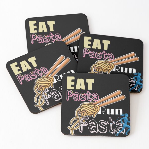 Item preview, comer pasta correr fasta designed and sold by WEShop23.
