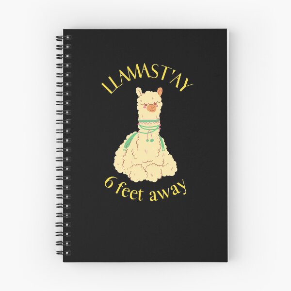 Item preview, Llamast'ay 6 feet way | llama drawing, social distancing  designed and sold by R-reflections.
