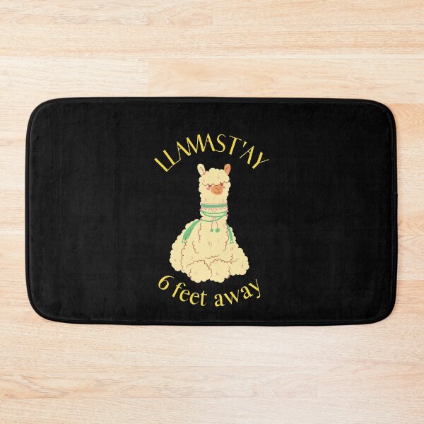Item preview, Llamast'ay 6 feet way | llama drawing, social distancing  designed and sold by R-reflections.