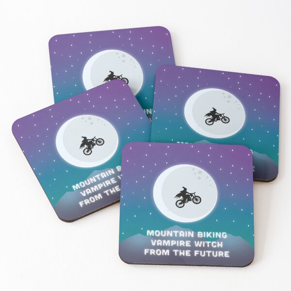 Item preview, Mountain Biking Vampire Witch from the Future designed and sold by miesseyoulater.