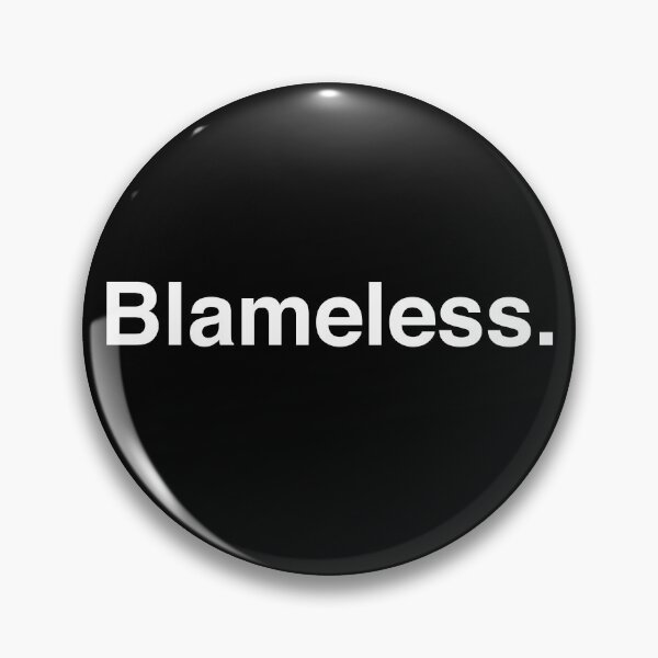 Item preview, Blameless designed and sold by BeRudeShop.