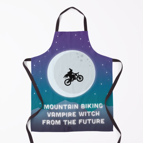 Item preview, Mountain Biking Vampire Witch from the Future designed and sold by miesseyoulater.