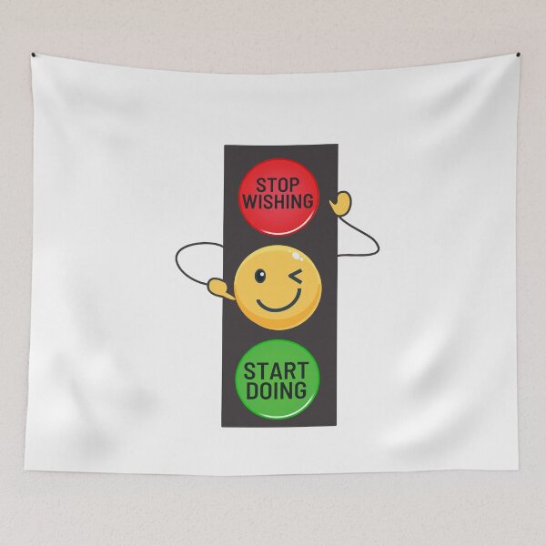 Item preview, Stop Wishing Start Doing designed and sold by wakluz90.
