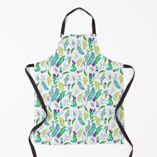 Item preview, Leaves and stems pattern designed and sold by Shelley Gilbert.