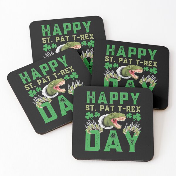Item preview, Happy St Pat Trex Day Dino St Patricks Day designed and sold by ReichBourne.