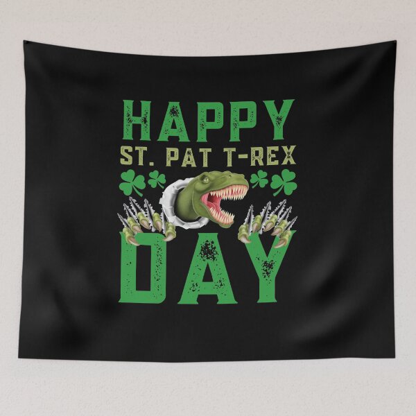 Item preview, Happy St Pat Trex Day Dino St Patricks Day designed and sold by ReichBourne.