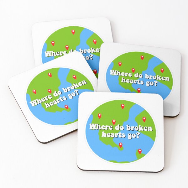 Item preview, where do broken hearts go designed and sold by paoalvarezh.