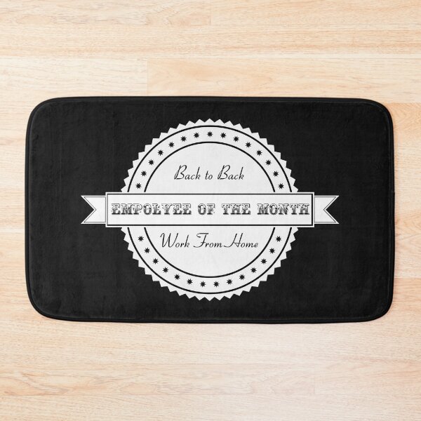Item preview, Back To Back Work From Home Employee Of The Month designed and sold by keyword1.