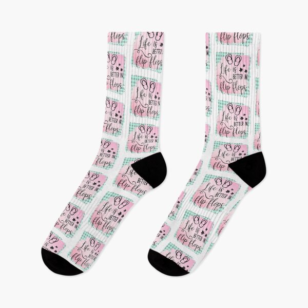 Item preview, Life is Better In Flip Flops-  Summer Beach Season designed and sold by younghopes.