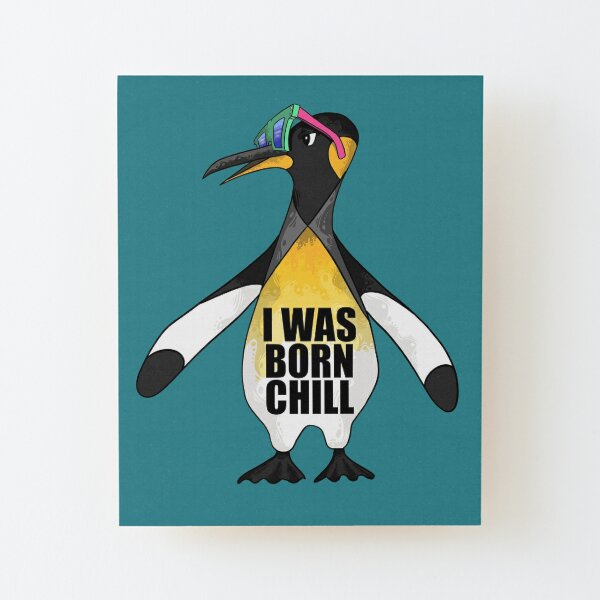 Wandbilder Pinguin Humor Redbubble