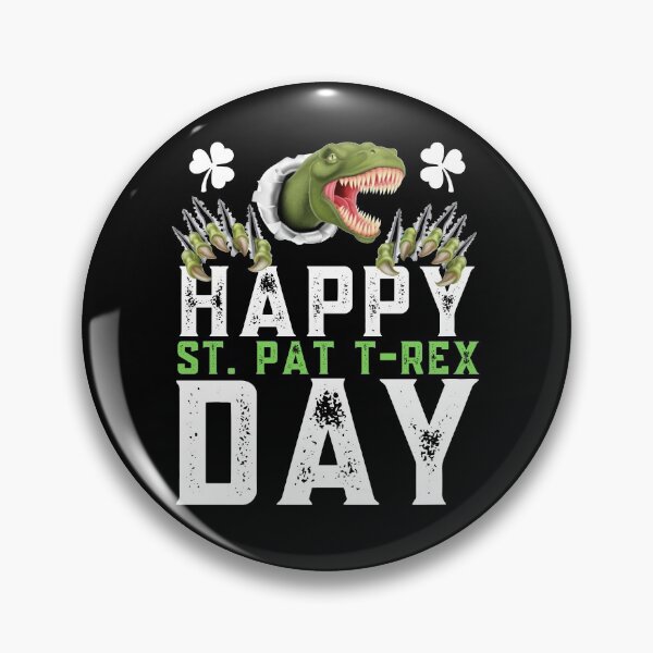 Item preview, Happy St Pat Trex Day Dino St Patricks Day designed and sold by ReichBourne.