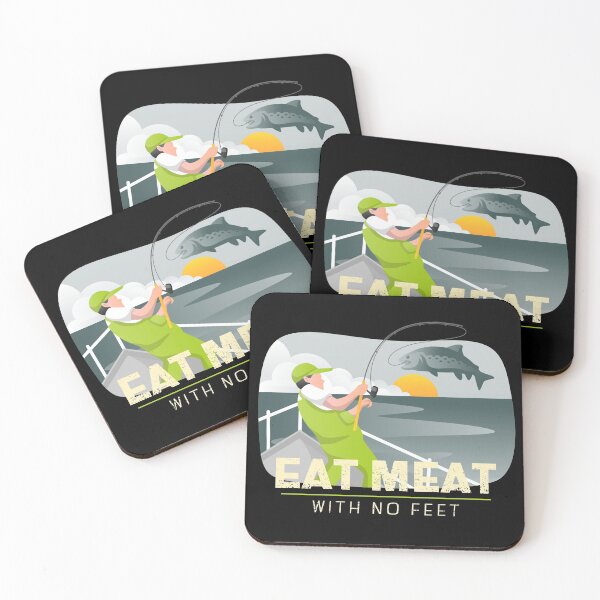 Item preview, Eat Meat With No Feet designed and sold by MikesPoD.