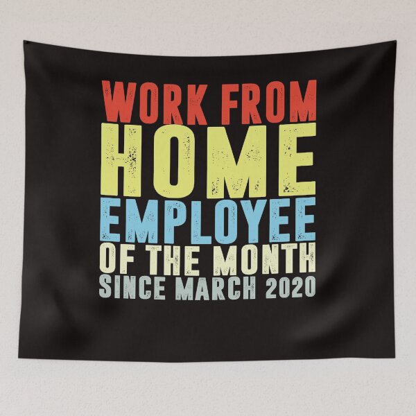 Item preview, Work From Home Employee of The Month Since March 2020 Vintage designed and sold by BiancaMoss51.