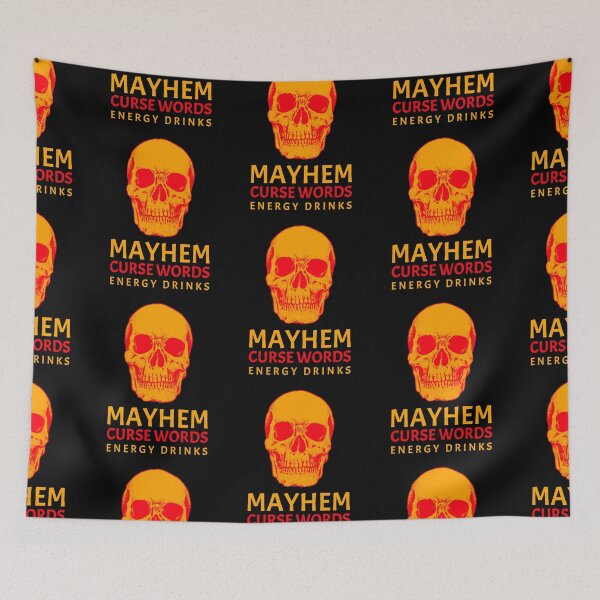 Item preview, Mayhem Curse Words Energy Drinks designed and sold by MikesPoD.