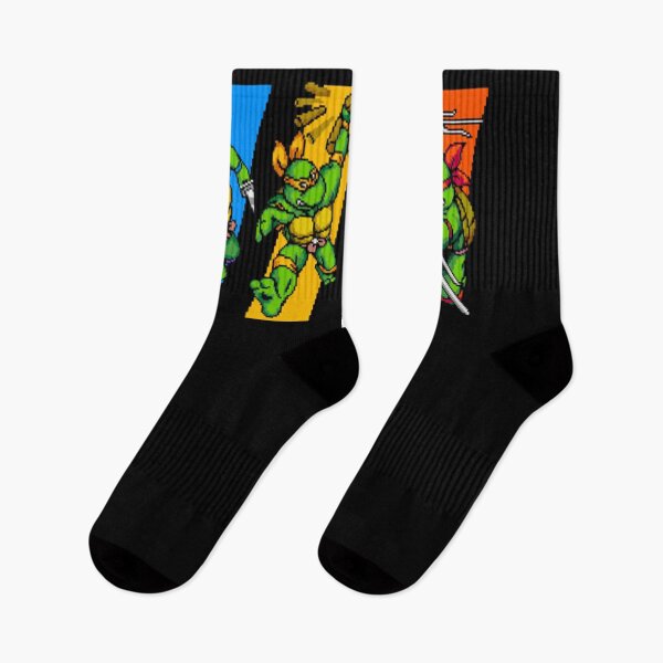 Artikelvorschau, Ninja Turtles Pixel Art Arcade T-Shirt entworfen und verkauft von DeonteFahey.