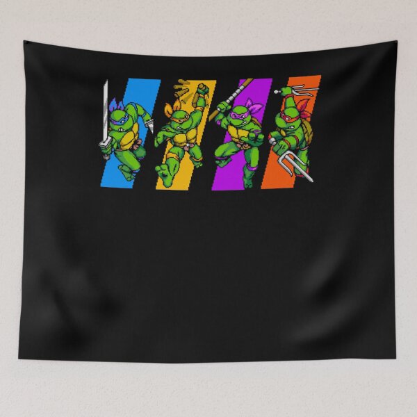 Item preview, ninja turtles pixel art arcade T-Shirt designed and sold by DeonteFahey.