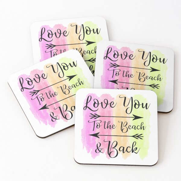 Item preview, Love You To The Beach and Back-  Summer Beach Season designed and sold by younghopes.