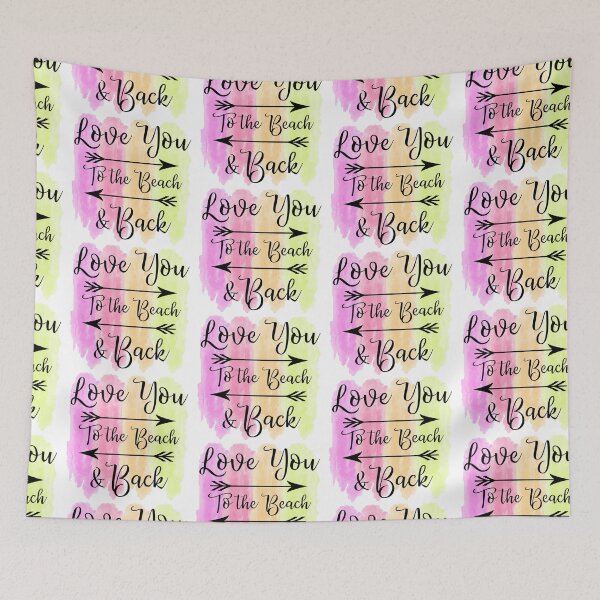 Item preview, Love You To The Beach and Back-  Summer Beach Season designed and sold by younghopes.