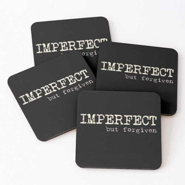 Item preview, Imperfect But Forgiven - Christian Design designed and sold by TheKingdomAttic.